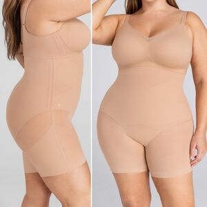 Honeylove SuperPower Short Sand Tan Sz 1X